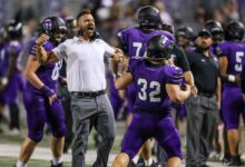 Fulshear running at full charge against Fort Bend Christian on Homecoming night