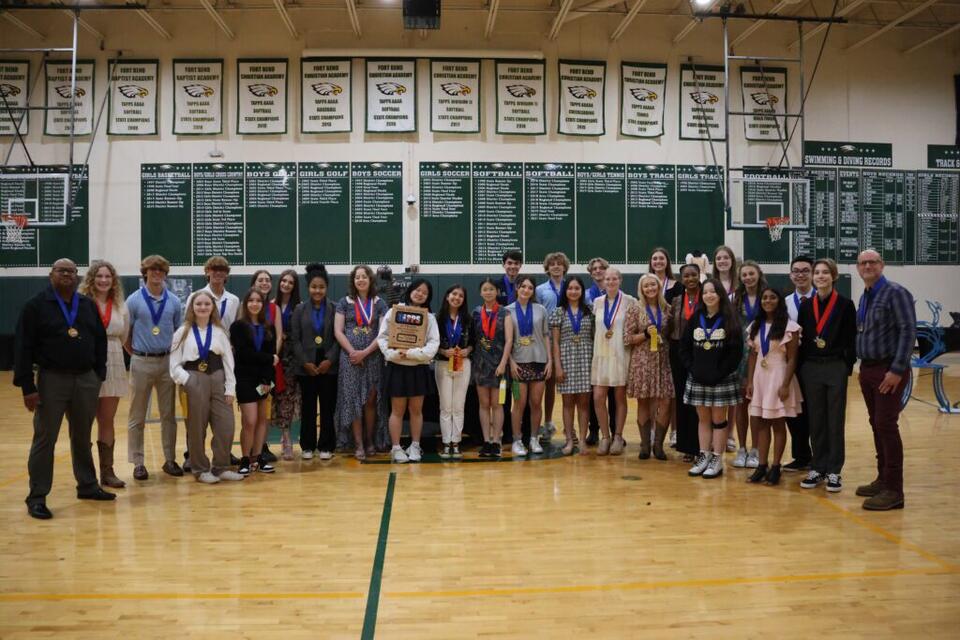 FBCA Visual Arts Program Wins Tenth TAPPS 5A Art State Championship