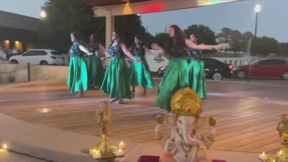 Bollywood Dancing Stars event held in Katy with Judge KP George, FOX 26 Rashi Vats