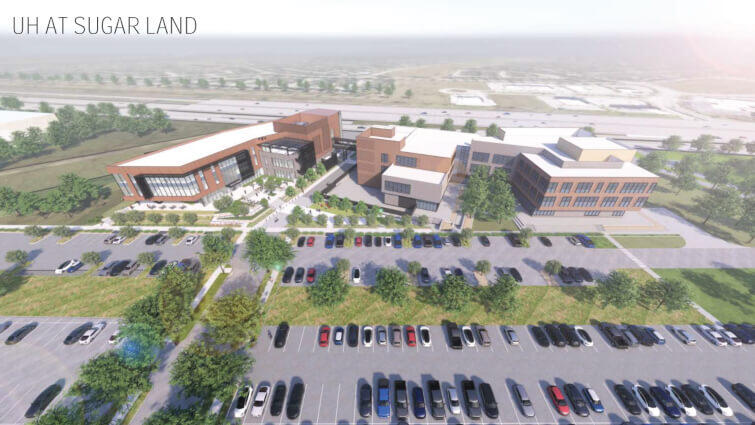 Officials Break Ground on New Technology Building at UH at Sugar Land