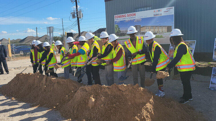 Construction of SST Sugar Land College Prep High School Breaks Ground