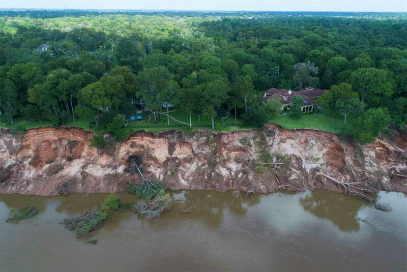 Funding authorization in progress to address Brazos River Erosion