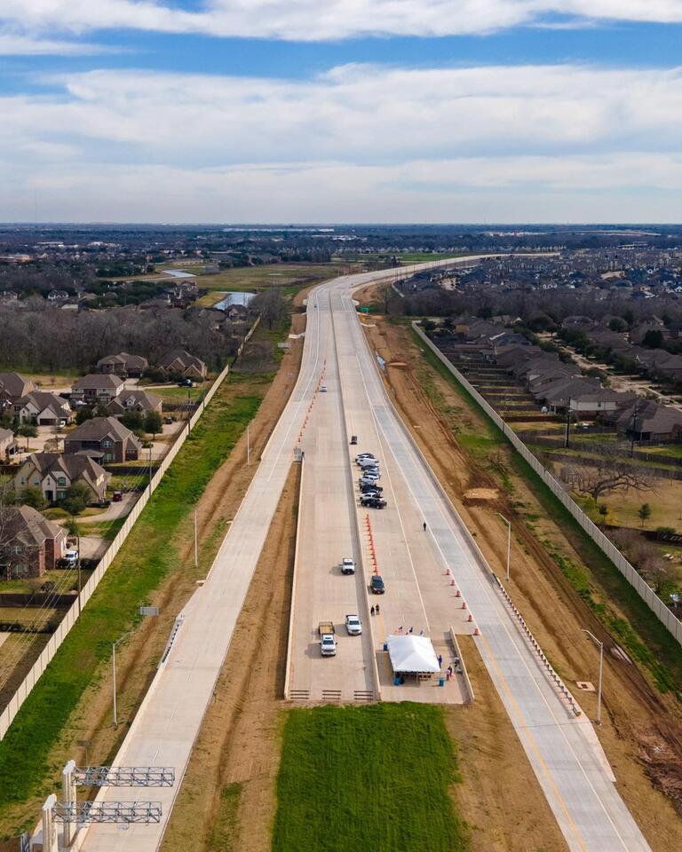 Fort Bend Parkway Sienna Ranch Extension opened