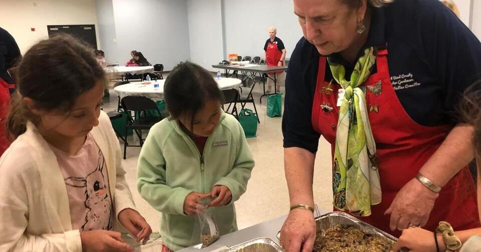 Girls Scouts learn about birds, bees at Master Gardeners class